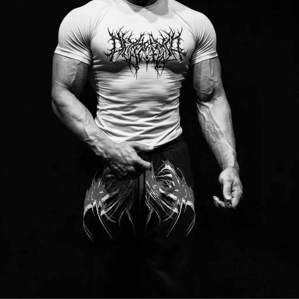 EXECUTION - Jogging Oversize Noir + Gris