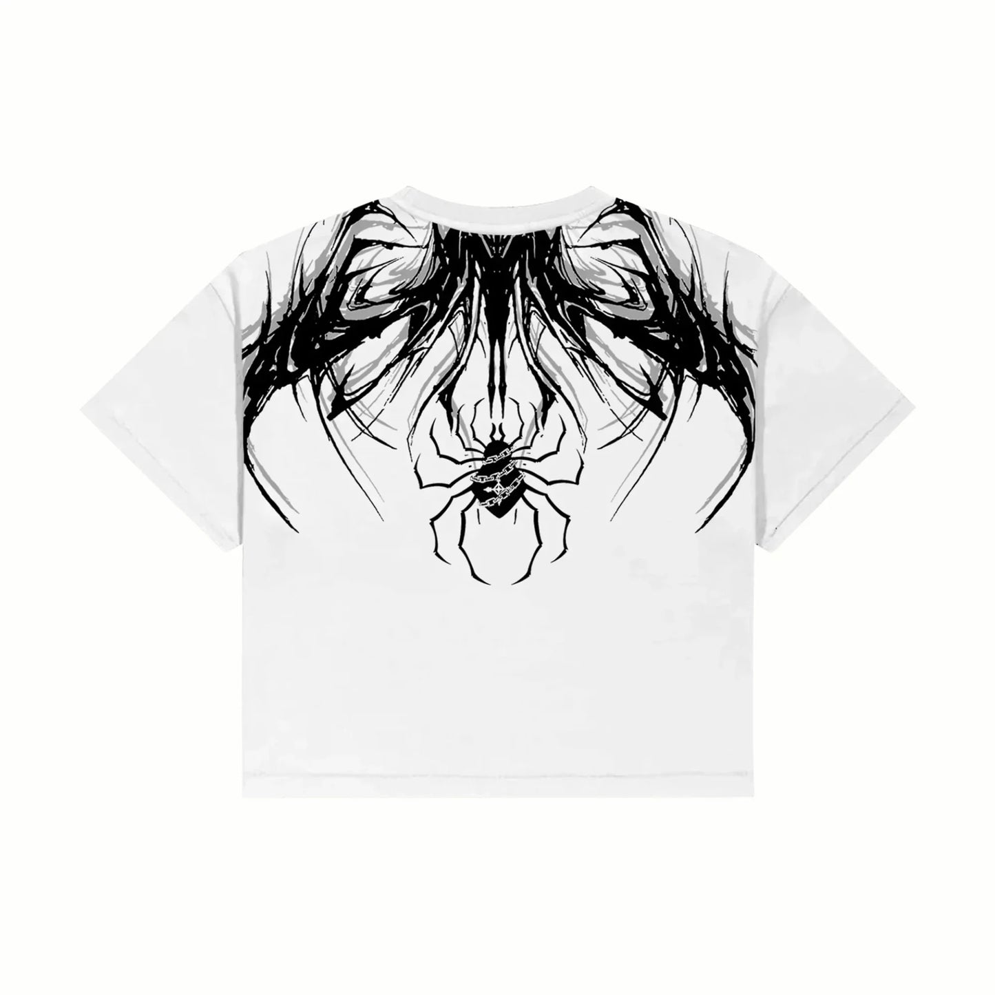 WILD - T-Shirt Oversize Blanc + Noir