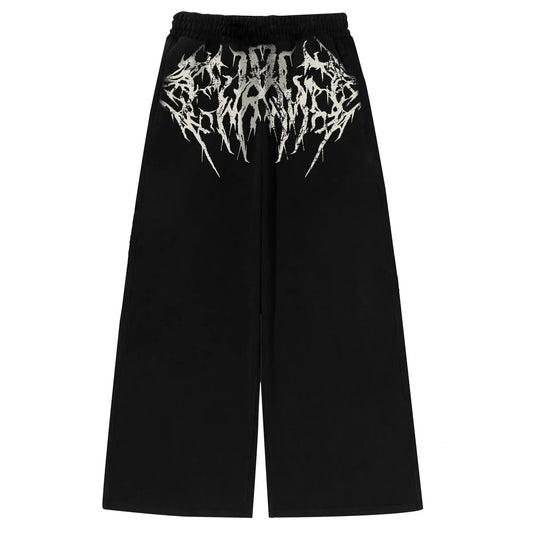 DOOM - Jogging Oversize Noir + Blanc