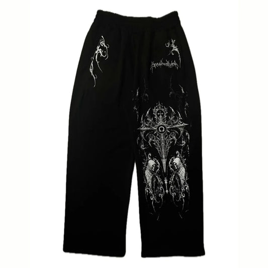 SHADOWBORN - Jogging Oversize Blanc + Noir