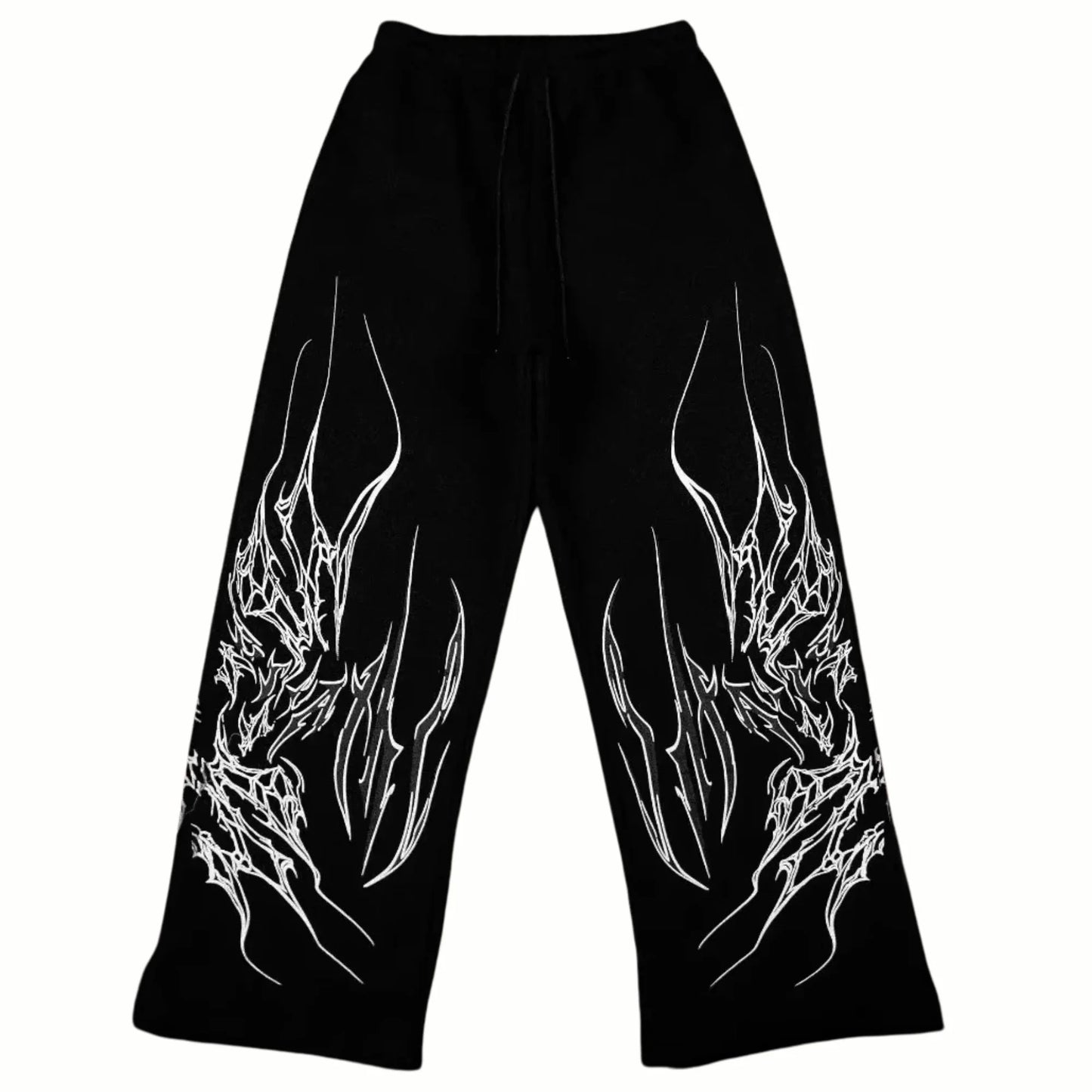 TRACE - Jogging Oversize Noir + Blanc