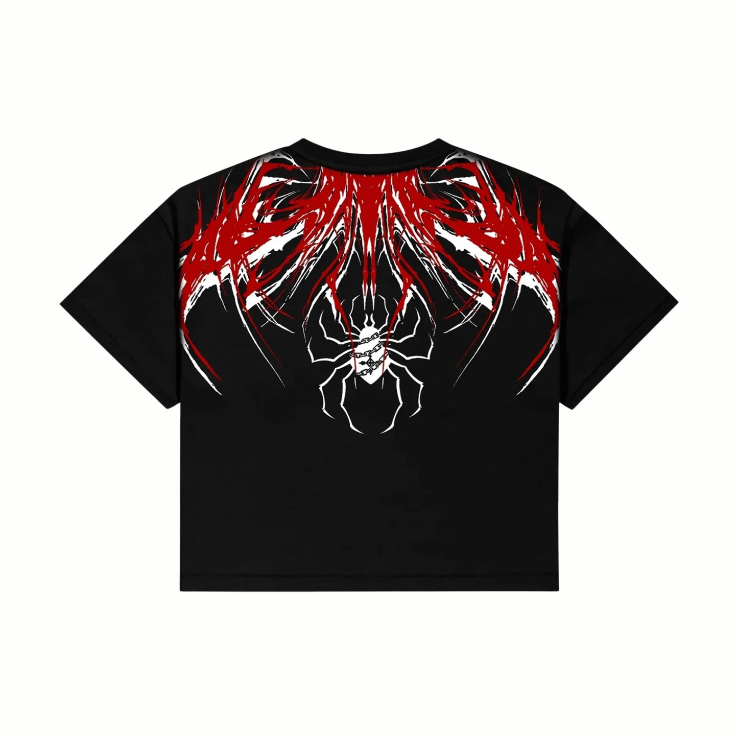 ARCTIC - T-shirt Oversize Noir + Rouge